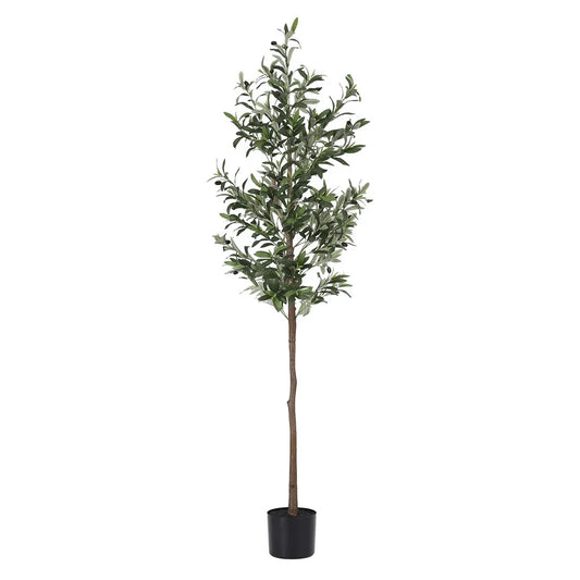 Artiss 180cm Artificial Olive Tree Faux Trees Indoor Decor Artificial Plants Lifelike Plant 1.8M - Mekamart Australia