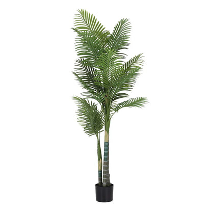 Artiss 180cm Artificial Palm Tree Faux Trees Indoor Decor Artificial Plants Lifelike Plant 1.8M - Mekamart Australia