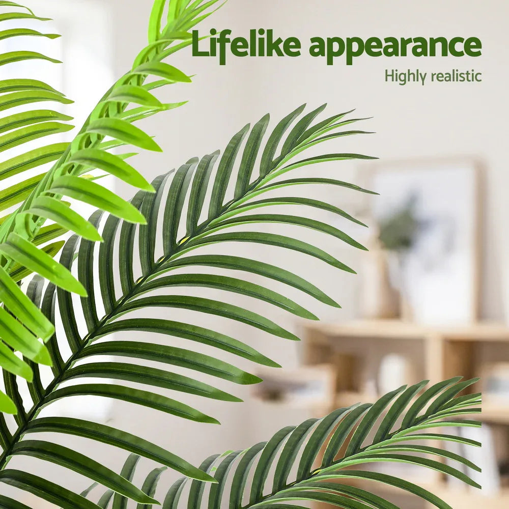 Artiss 180cm Artificial Palm Tree Faux Trees Indoor Decor Artificial Plants Lifelike Plant 1.8M - Mekamart Australia