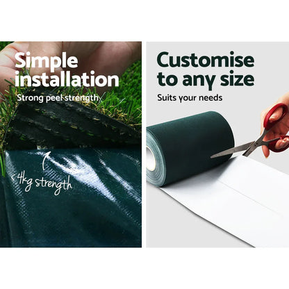 Prime Turf 1x20m Artificial Grass Synthetic Fake 20SQM Turf Lawn 17mm Tape - Mekamart Australia