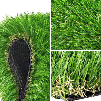 Prime Turf Artificial Grass 20mm 2mx5m Synthetic Fake Lawn Turf Plastic Plant 4-coloured - Mekamart Australia