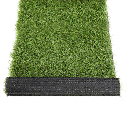 Prime Turf Artificial Grass 35mm 2mx5m Synthetic Fake Lawn Turf Plastic Plant 4-coloured - Mekamart Australia