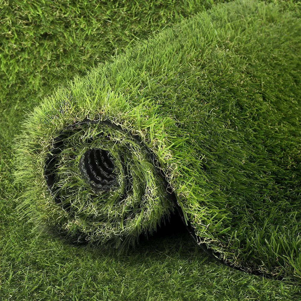 Prime Turf Artificial Grass 35mm 2mx5m Synthetic Fake Lawn Turf Plastic Plant 4-coloured - Mekamart Australia