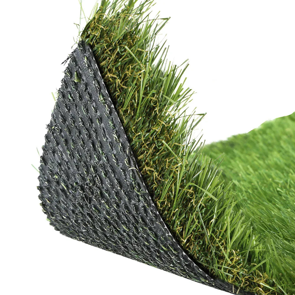 Prime Turf Artificial Grass 40mm 2mx5m Synthetic Fake Lawn Turf Plastic Plant 4-coloured - Mekamart Australia