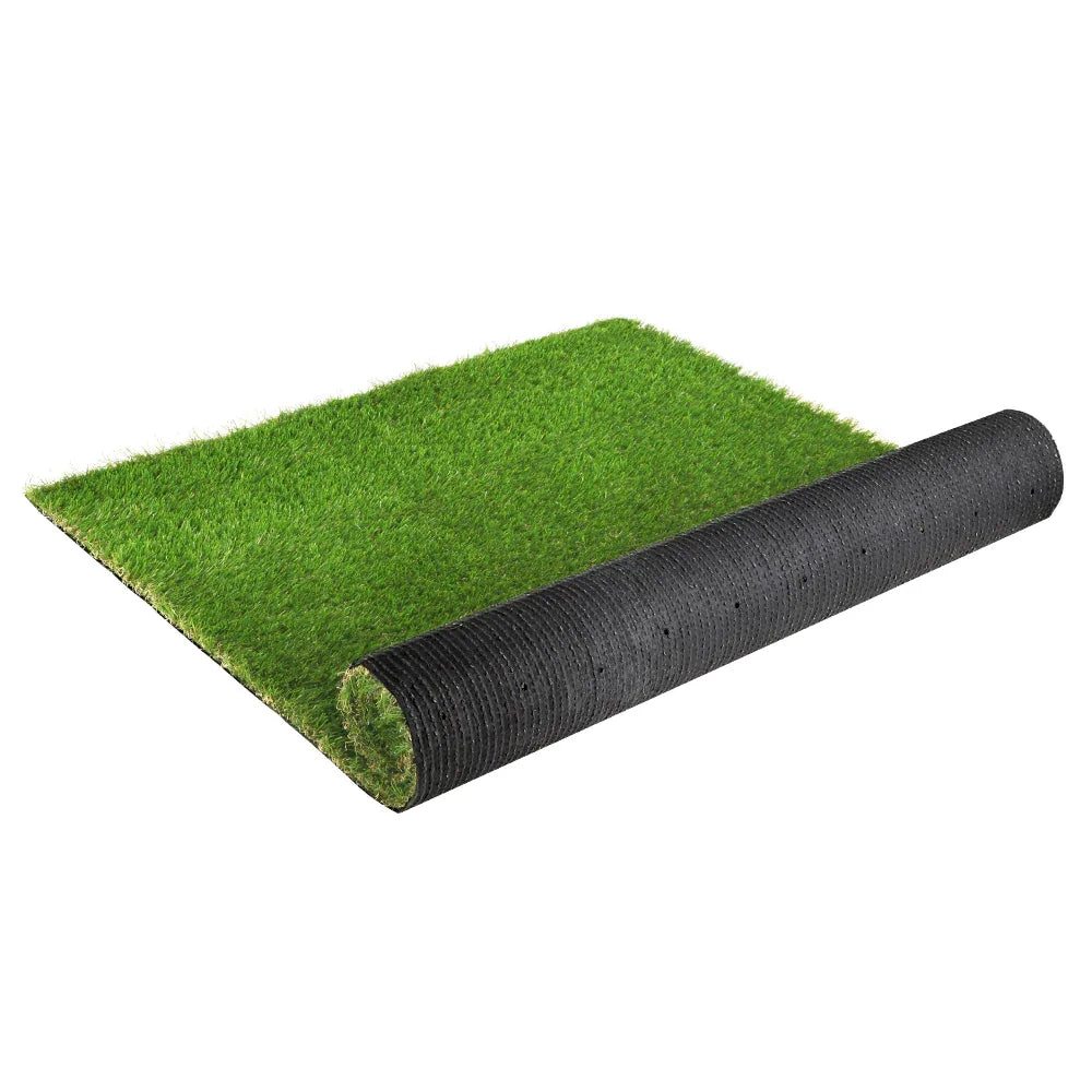 Prime Turf Artificial Grass 40mm 2mx5m Synthetic Fake Lawn Turf Plastic Plant 4-coloured - Mekamart Australia
