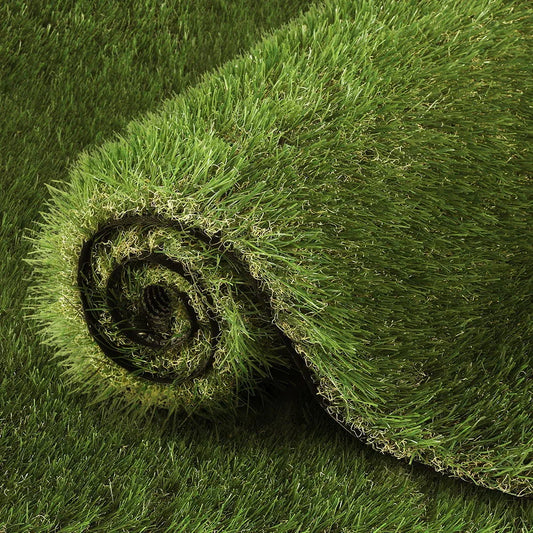 Prime Turf Artificial Grass 45mm 1mx10m Synthetic Fake Lawn Turf Plastic Plant 4-coloured - Mekamart Australia