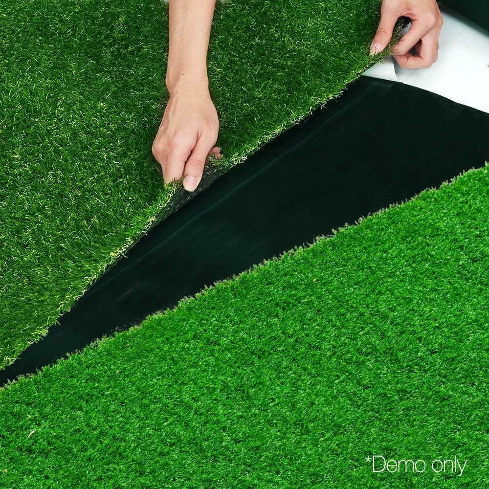 Prime Turf Artificial Grass 15cmx10m Synthetic Self Adhesive Turf Joining Tape Weed Mat - Mekamart Australia