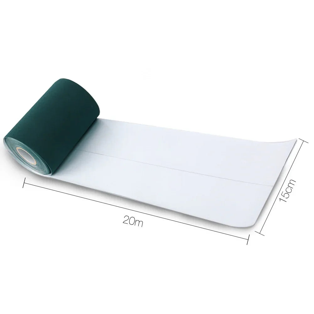 Prime Turf Artificial Grass 15cmx20m Synthetic Self Adhesive Turf Joining Tape Weed Mat - Mekamart Australia