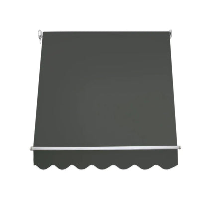 Instahut Window Fixed Pivot Arm Awning Outdoor Blinds Retractable Canopy1.5X2.1M - Mekamart Australia