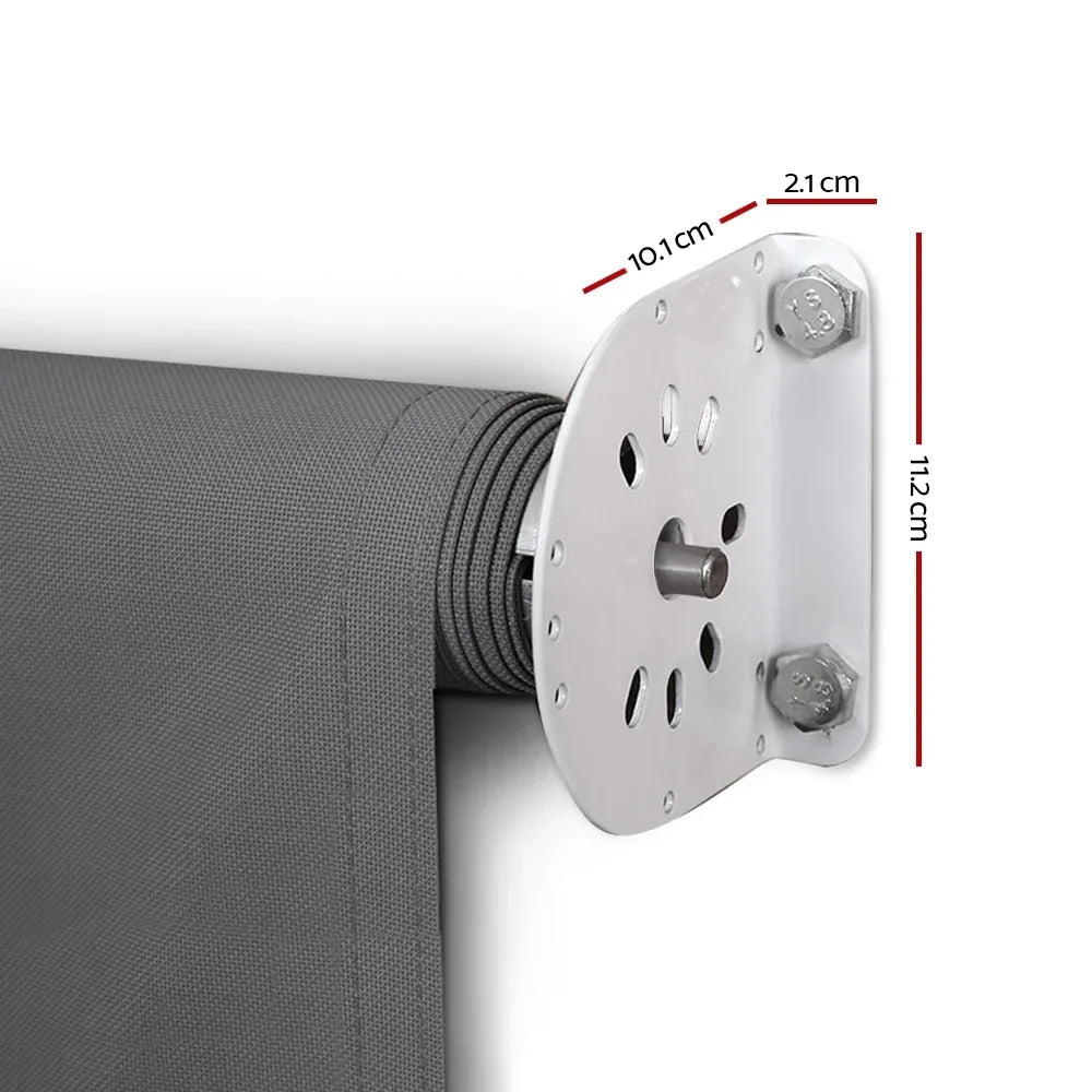 Instahut Window Fixed Pivot Arm Awning Outdoor Blinds Retractable Canopy3.1X2.1M - Mekamart Australia