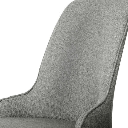 Artiss Dining Chairs Set of 4 Linen Fabric Grey - Mekamart Australia