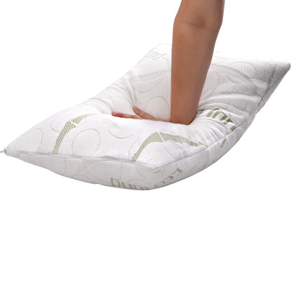 Giselle Bedding Memory Foam Pillow Bamboo Twin Pack - Mekamart Australia
