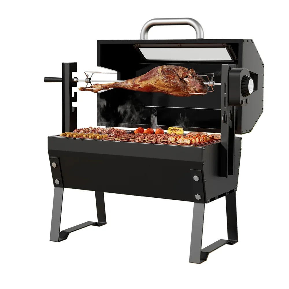 Grillz BBQ Grill Charcoal Electric Smoker Roaster - Mekamart Australia