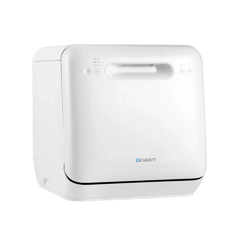 Devanti 3 Place Settings Benchtop Dishwasher - Mekamart Australia