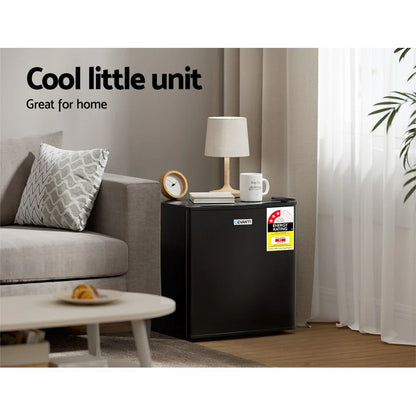 Devanti 48L Bar Fridge Black - Mekamart Australia