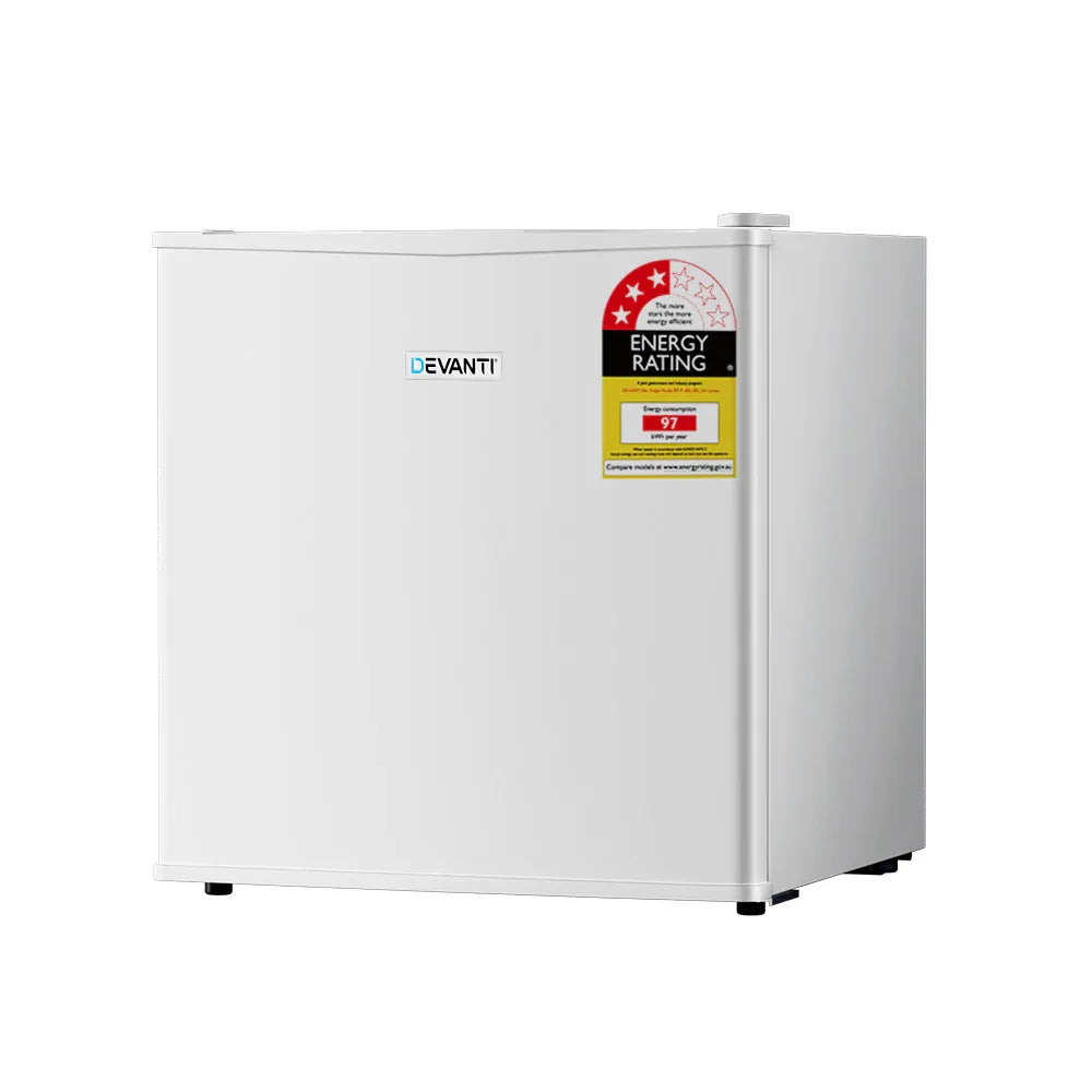 Devanti 48L Bar Fridge White - Mekamart Australia