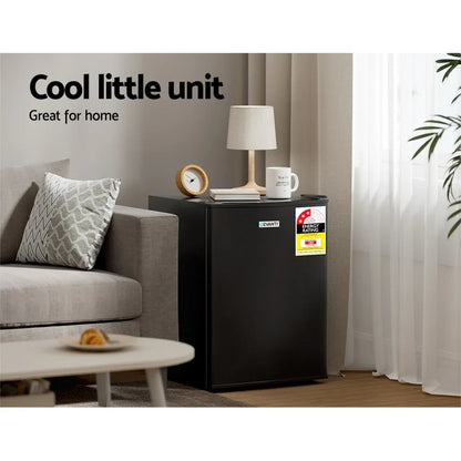 Devanti 70L Bar Fridge Black - Mekamart Australia