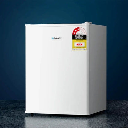 Devanti 70L Portable Mini Bar Fridge - White - Mekamart Australia