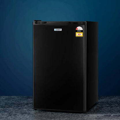 Devanti 110L Bar Fridge Black - Mekamart Australia