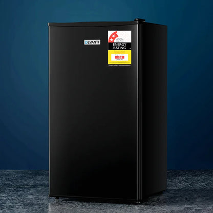 Devanti 95L Bar Fridge Black - Mekamart Australia