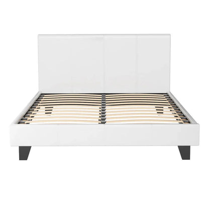 Artiss Bed Frame Double Size White NEO - Mekamart Australia