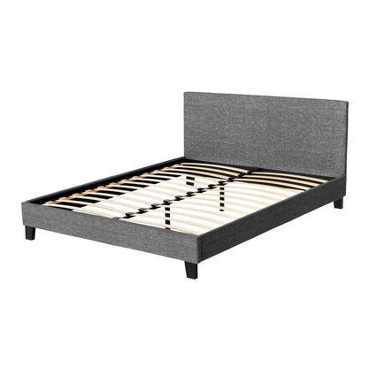 Artiss Bed Frame Queen Size Grey NEO - Mekamart Australia