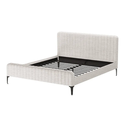 Artiss Bed Frame King Size Beige AMMY - Mekamart Australia