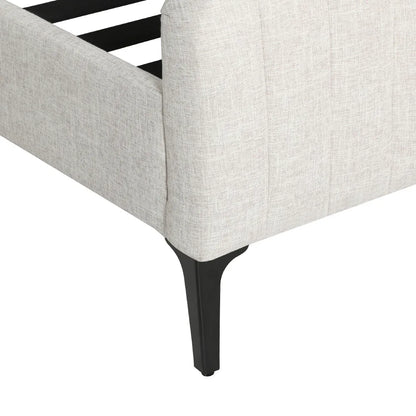 Artiss Bed Frame King Size Beige AMMY - Mekamart Australia