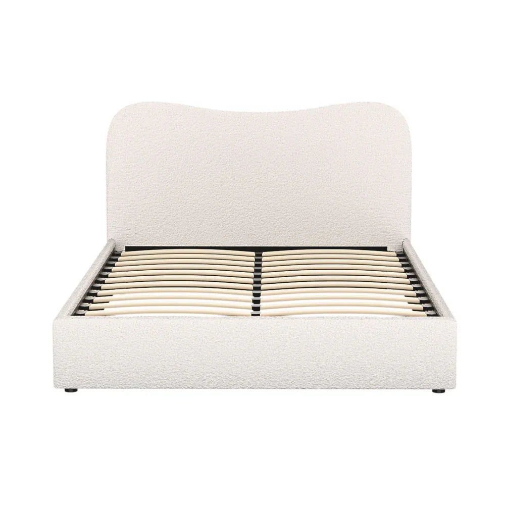 Artiss Bed Frame Double Size Boucle DARA - Mekamart Australia