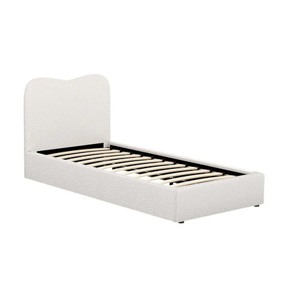 Artiss Bed Frame Single Size Boucle DARA - Mekamart Australia