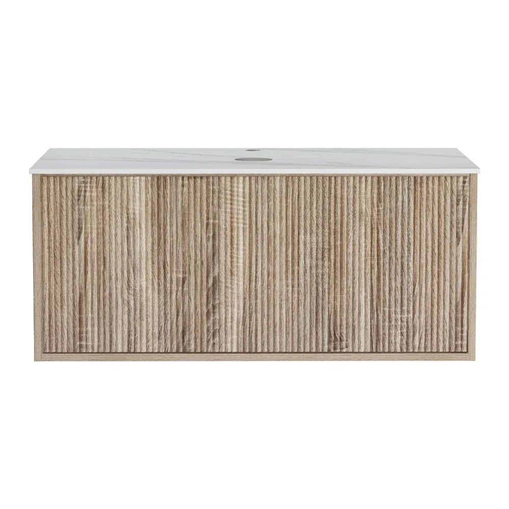 Cefito Vanity Unit 915mm with Basin Oak - Mekamart Australia