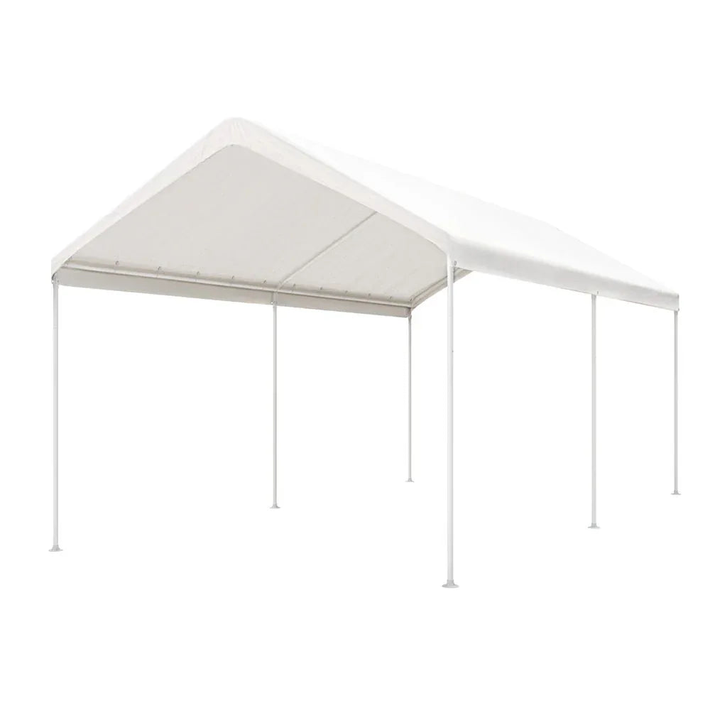 Instahut Carports 3x6m Carport Kits Steel Shelter Gazebo Canopy Garage Portable Garden Shed - Mekamart Australia