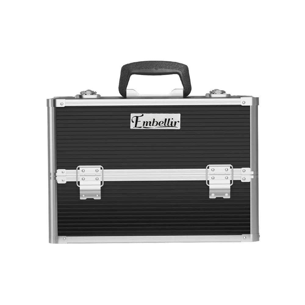 Embellir Portable Cosmetic Beauty Makeup Case- Black - Mekamart Australia