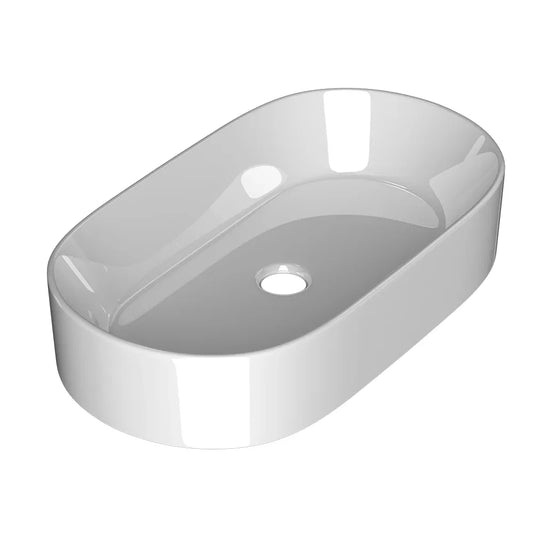 Cefito Bathroom Basin Ceramic Vanity Sink Hand Wash Bowl 52x31cm - Mekamart Australia