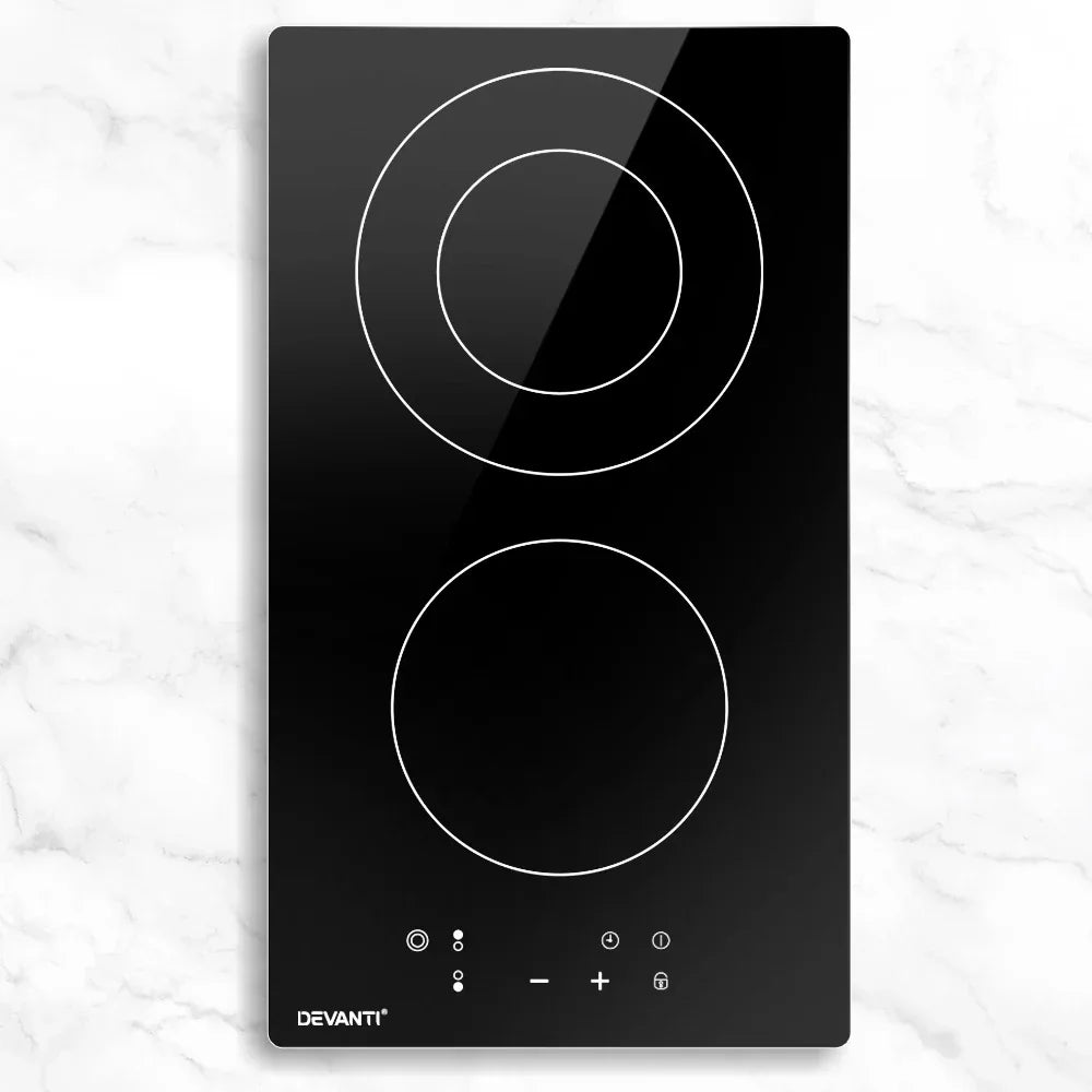 Devanti Electric Ceramic Cooktop 30cm - Mekamart Australia