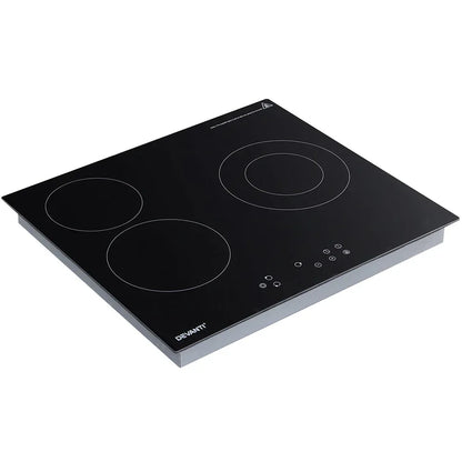 Devanti Electric Ceramic Cooktop 60cm Kitchen Cooker 4 Burner Hob Touch Control 5200W - Mekamart Australia