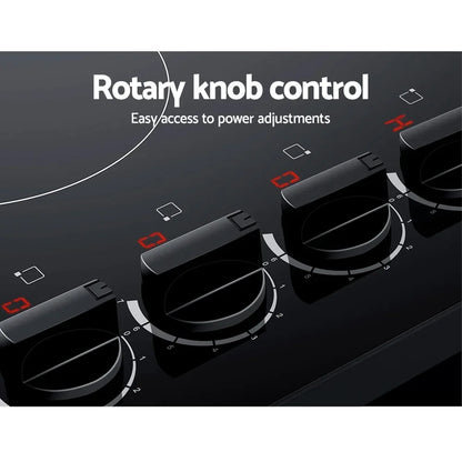 Devanti Electric Ceramic Cooktop 60cm - Mekamart Australia