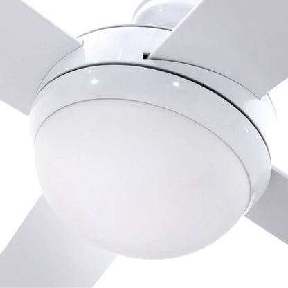 Devanti 52'' Ceiling Fan AC Motor w/Light w/Remote - White - Mekamart Australia