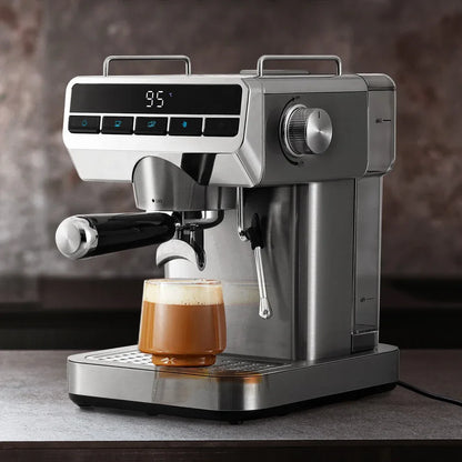 Devanti 20 Bar Coffee Machine Espresso Cafe Maker - Mekamart Australia