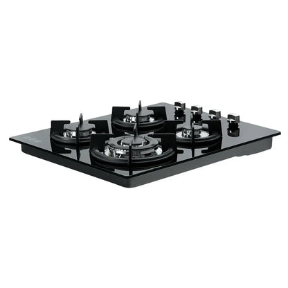 Devanti Gas Cooktop 60cm Stove Hob Black - Mekamart Australia