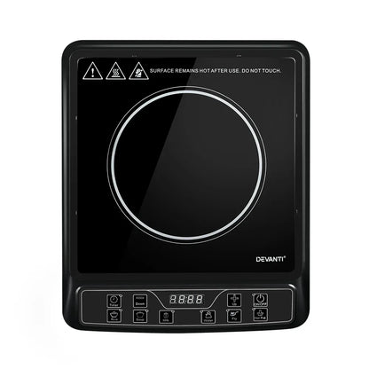 Devanti Induction Cooktop 30cm Portable Cooker - Mekamart Australia