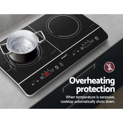 Devanti Induction Cooktop 60cm Portable Cooker - Mekamart Australia