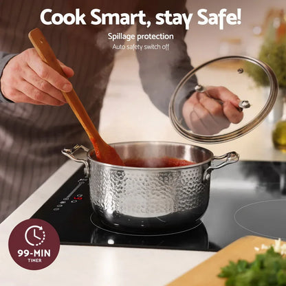 Devanti Induction Cooktop 60cm Electric Cooker - Mekamart Australia