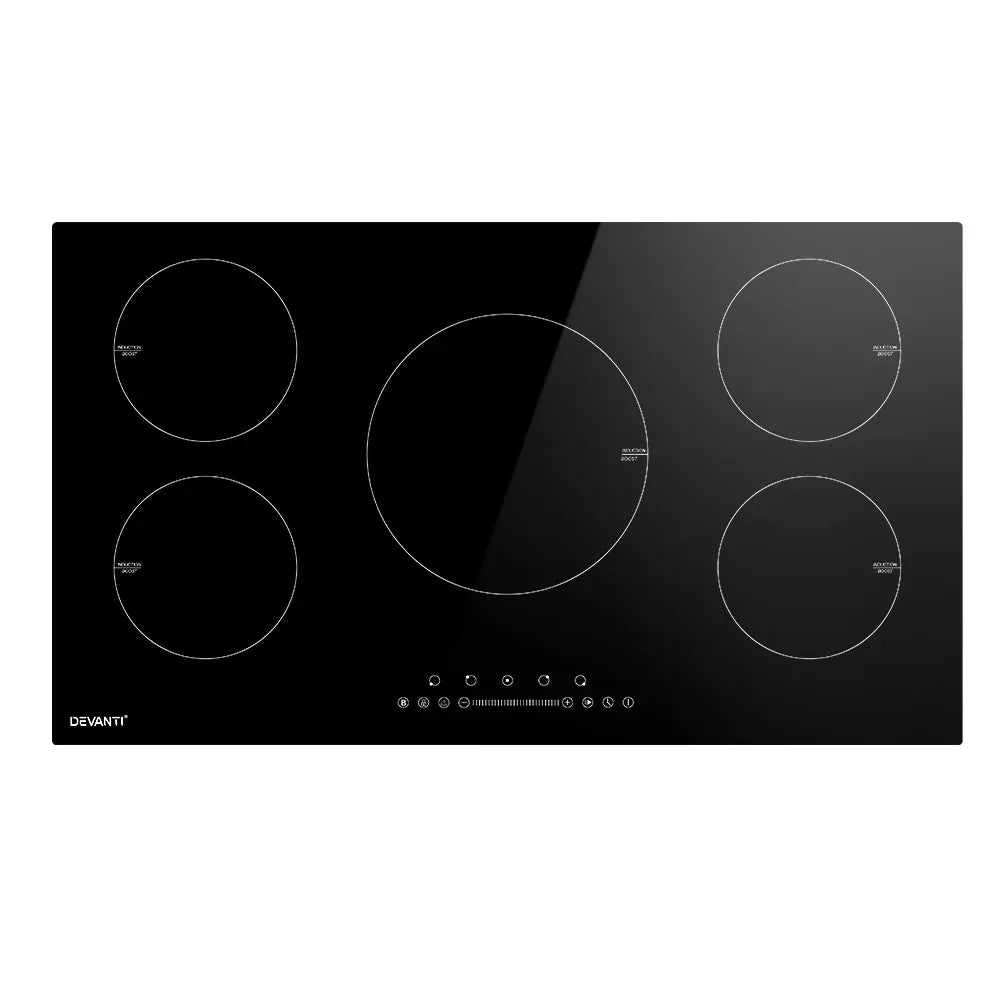 Devanti Induction Cooktop 90cm Electric Cooker - Mekamart Australia
