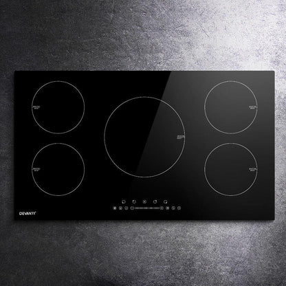 Devanti Induction Cooktop 90cm Electric Cooker - Mekamart Australia