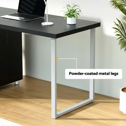 Artiss Computer Desk Drawer Black 140CM - Mekamart Australia