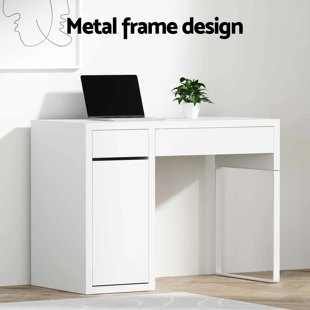 Artiss Computer Desk Drawer Cabinet White - Mekamart Australia