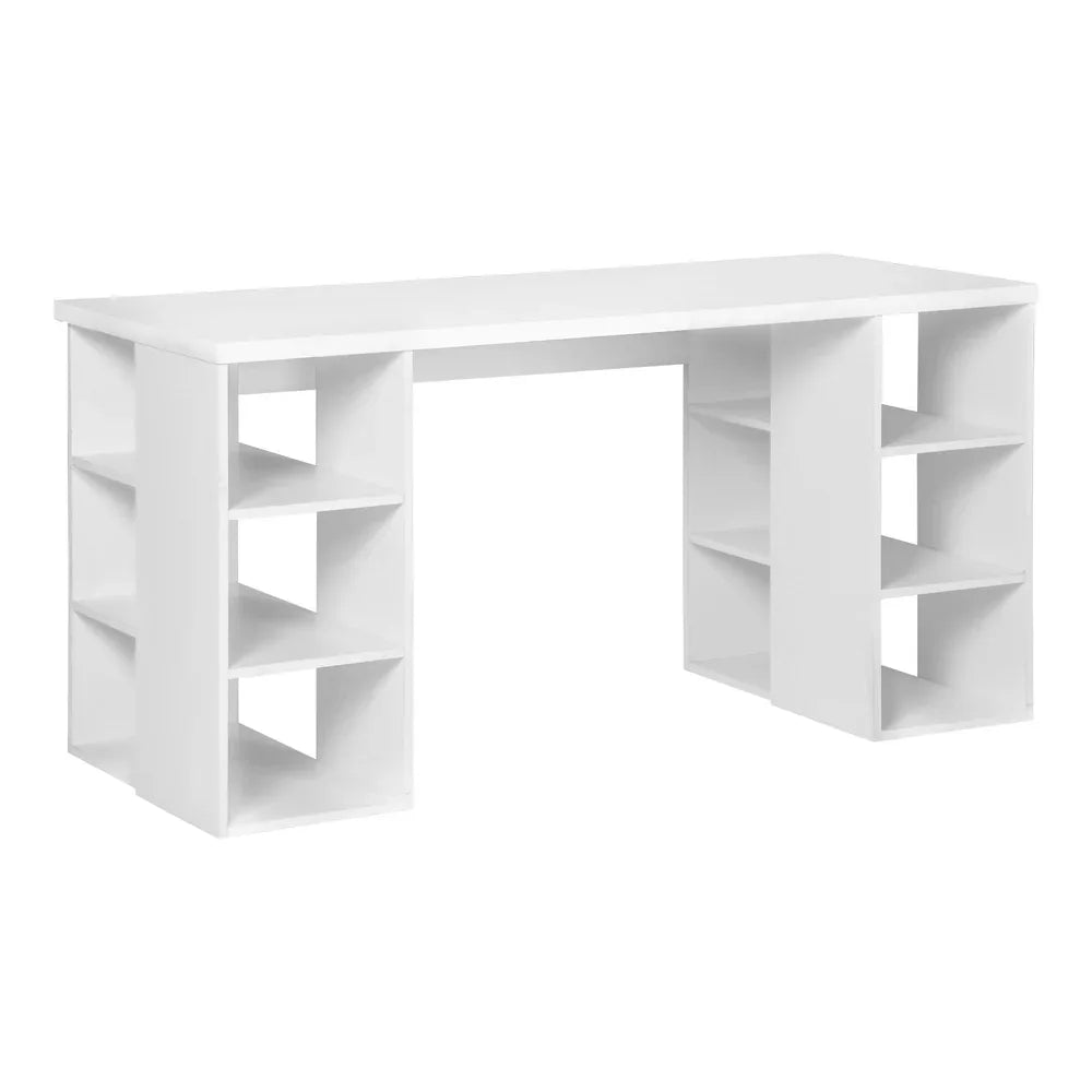 Artiss Computer Desk Bookshelf White 150CM - Mekamart Australia