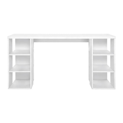 Artiss Computer Desk Bookshelf White 150CM - Mekamart Australia