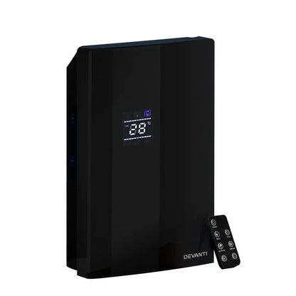 Devanti Dehumidifier 2L Air Purifier Black - Mekamart Australia